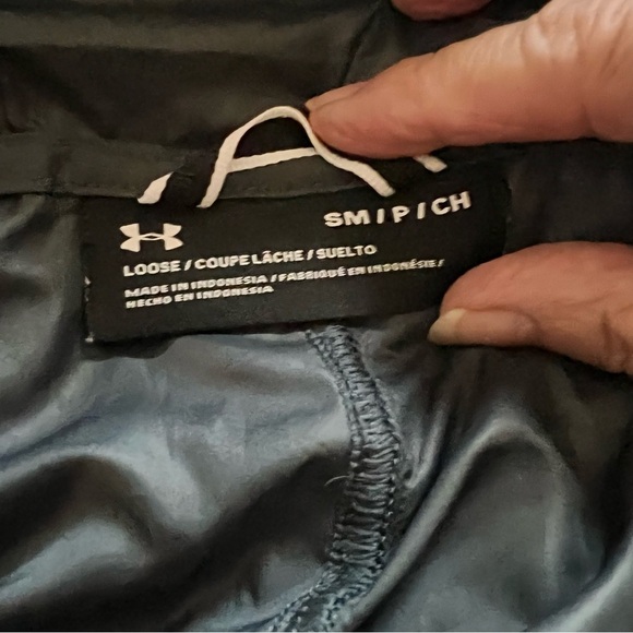 Under Armour Cross Fit Running Rain 1/2 Zip Gray Jacket woman’s SZ S - Picture 7 of 7